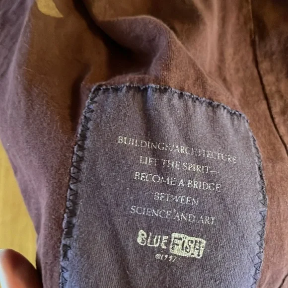 Bluefish Extravaganza Hand painted Art to Wear Jumper XL - Picture 4 of 5